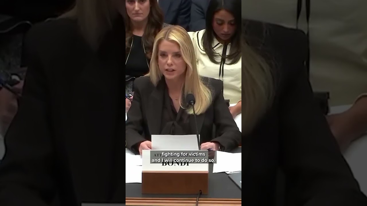 AG Bondi addresses Epstein victims during testimony, says FBI wants to hear from them