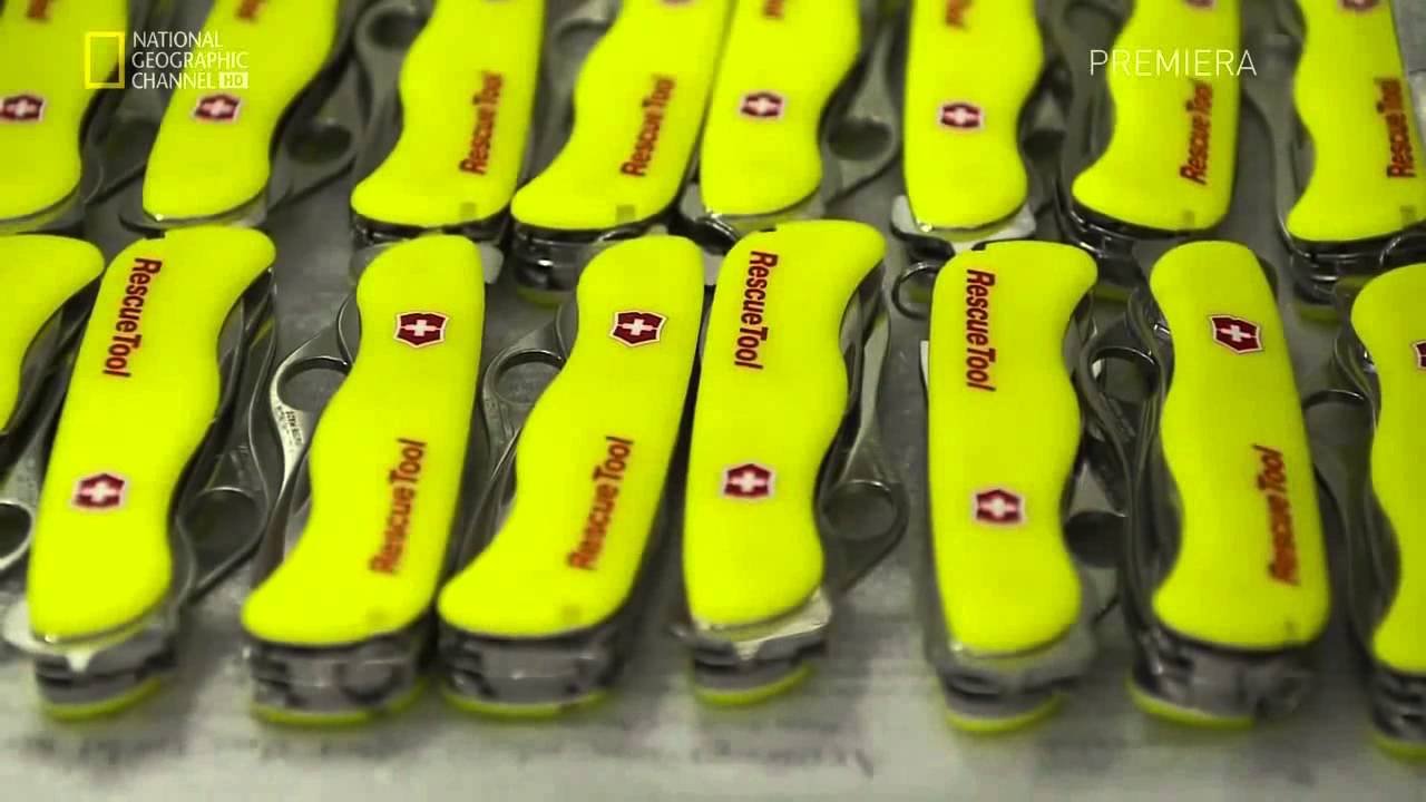 Производство ножей Victorinox