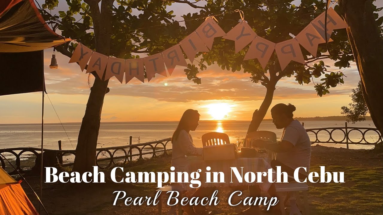 Beach camping in North Cebu | Pearl Beach Camp