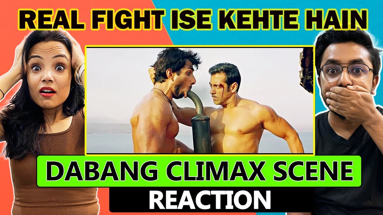 Salman Khan vs Sonu Sood Fight Scene | Dabangg Climax Scene Reaction