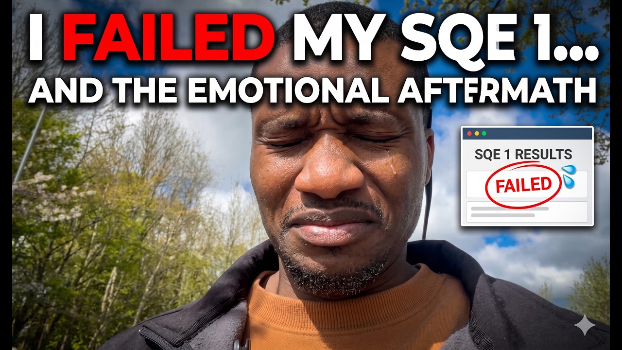 I Failed SQE1 &mdash; The Raw Truth Nobody Talks About