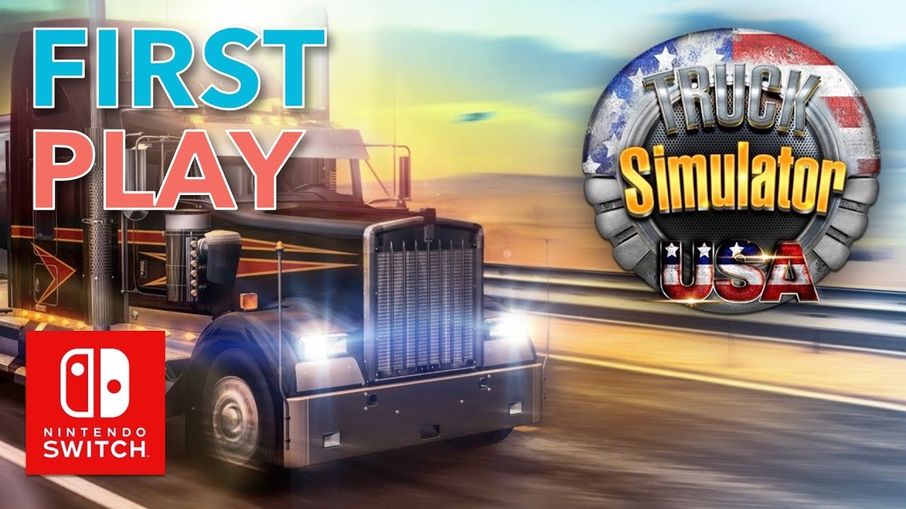 Truck Simulator USA Nintendo Switch — первая игра