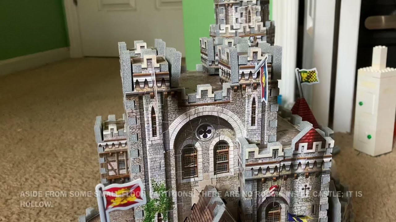 Wrebbit King Arthur's Camelot 3D Puzzle