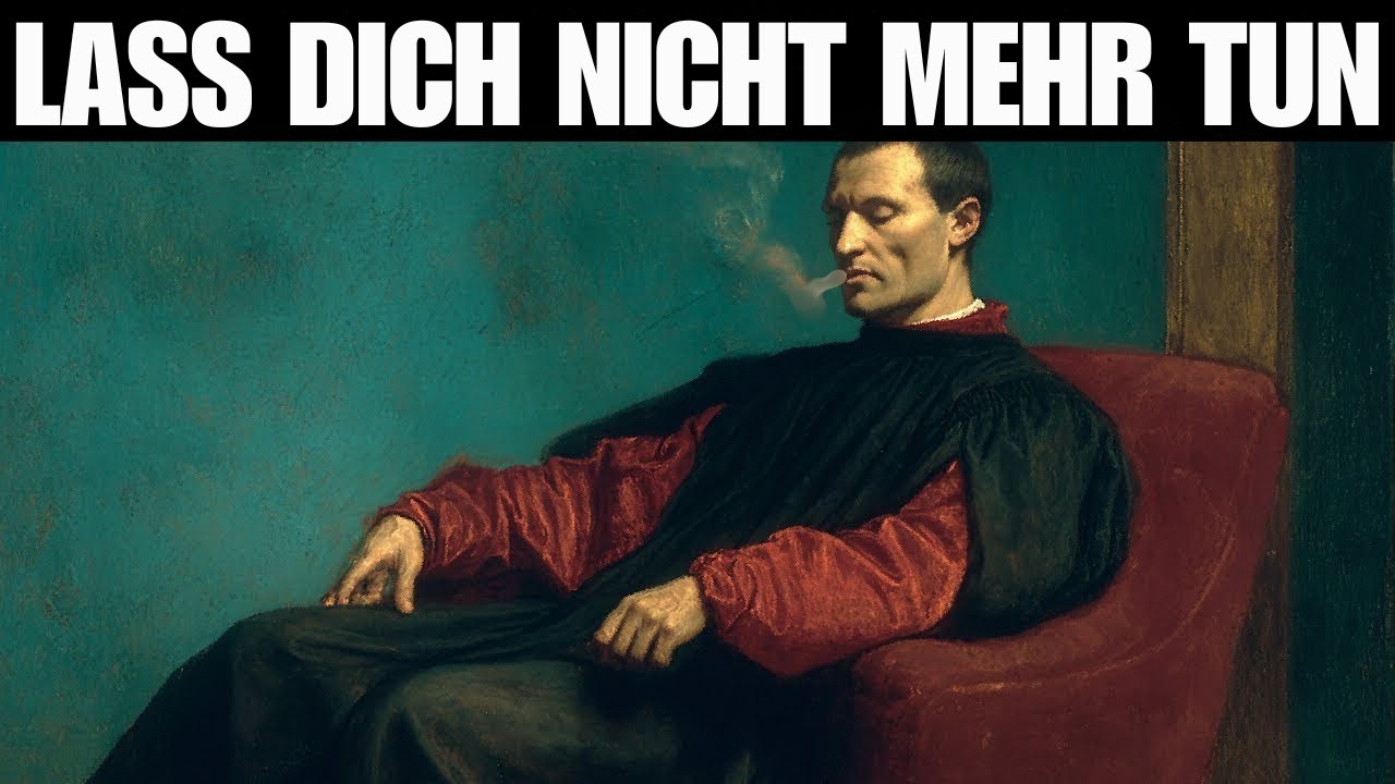 Wenn dich niemand respektiert, dann aus diesem Grund – Machiavelli