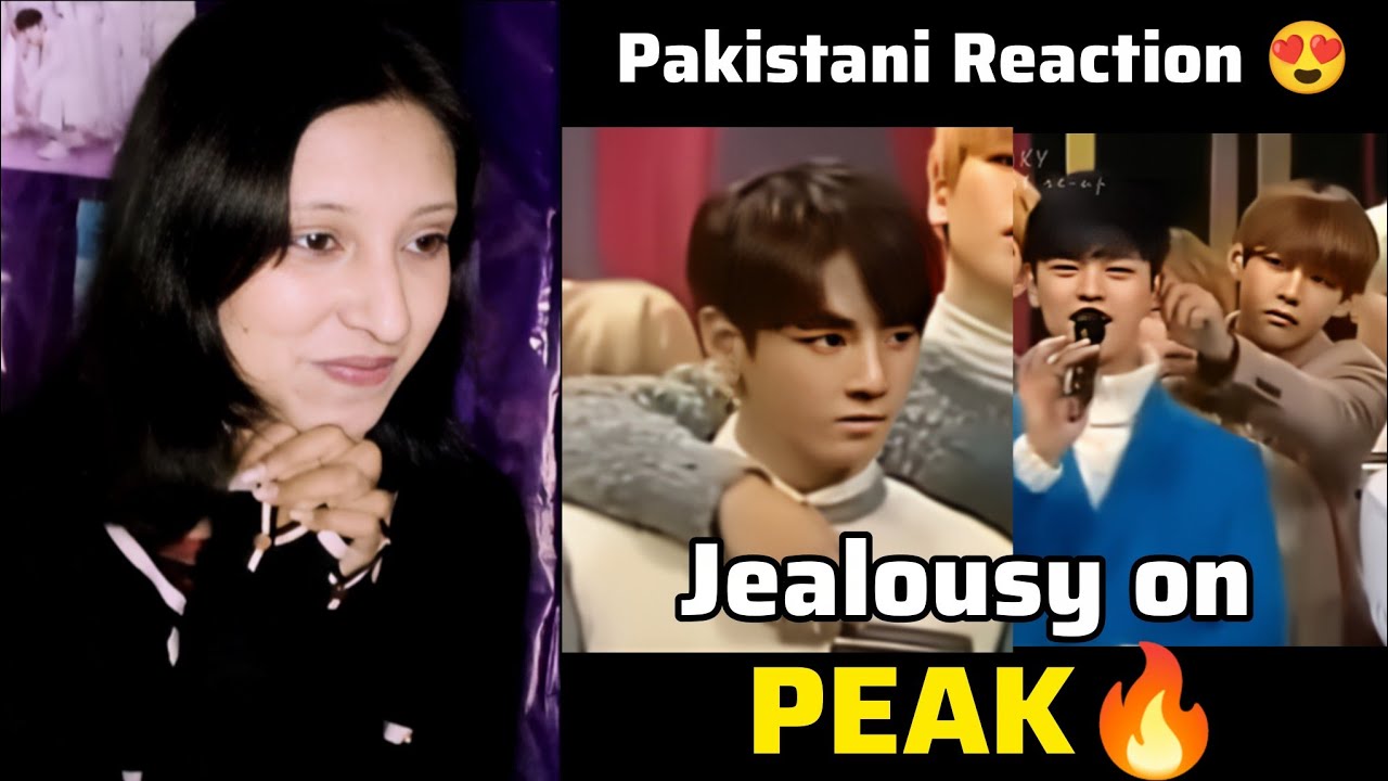 HIS CUTEST JEALOUSY!!! | Pakistani Reaction To Jungkook Being Cutely Jealous Over Taehyung 