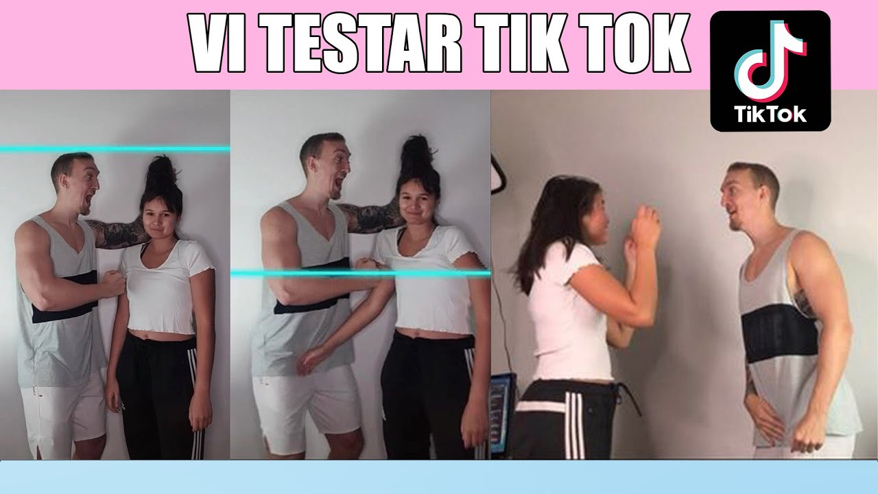 VI TESTAR TIKTOK TRENDER!