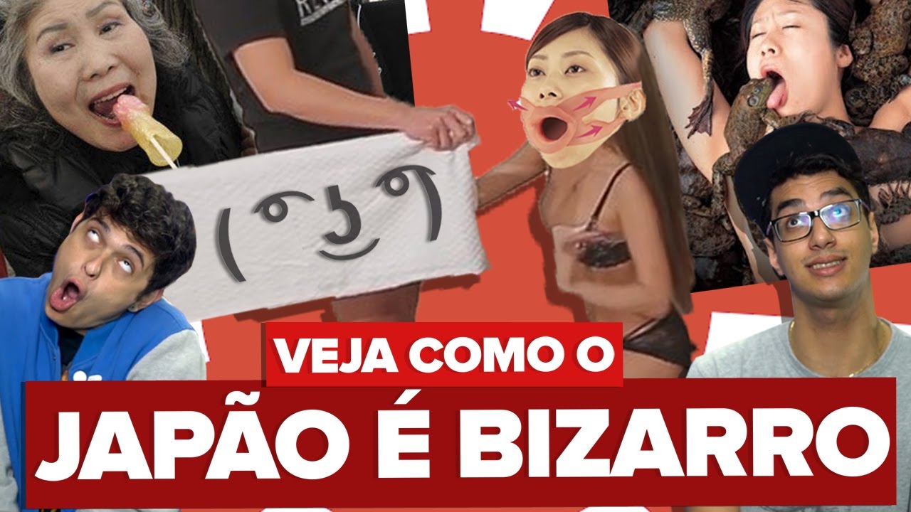 VEJA COMO O JAPÃO É BIZARRO!!