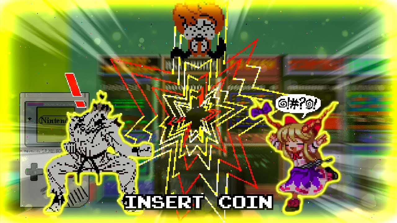 [MUGEN] ║ Retro 8-Bit Akuma vs Retro Suika RSR+ ║