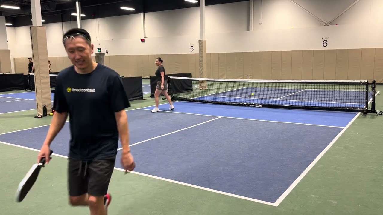 Altea pickleball - David Diza vs Diana Nick