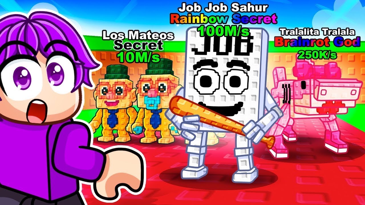 I GOT 100QD “Job Job Sahur”😱IN ROBLOX😍♥️ 