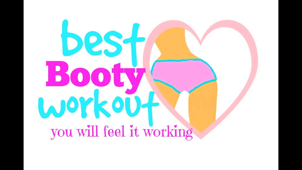 Home Workout - Best Booty Workout - takes less than 5 minutes and you will feel it working
