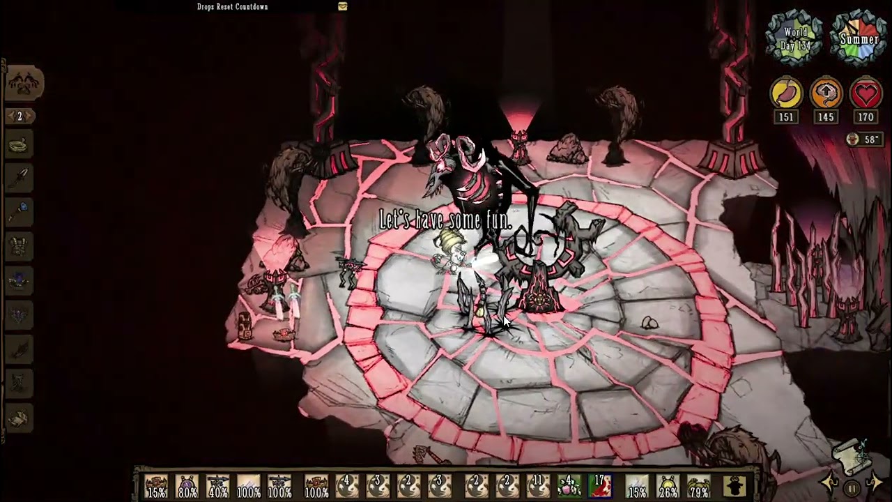 Don't Starve Together - Wortox solo vs Fuelweaver