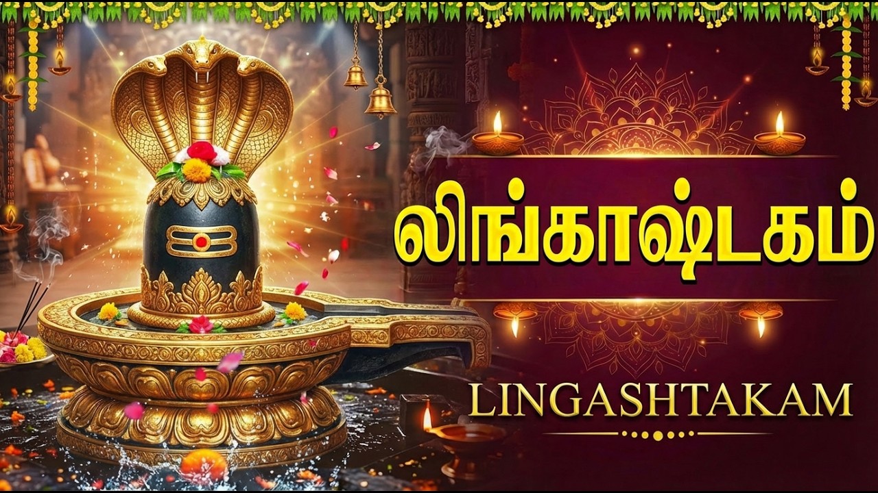 Monday Shiva Special Bhakti Songs | Lingasthakam With Tamil Lyrics | Sivan Tamil Bakthi Padalgal