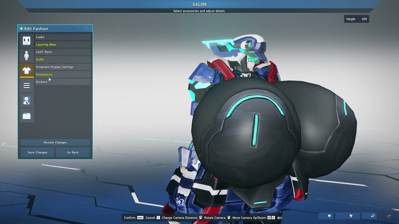 PSO2 NGS How to make your female character bigger using Ballooned Bosom