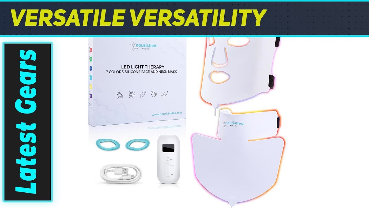 Ultimate LED Face Mask for Glowing Skin! | Nourished Bodynskin