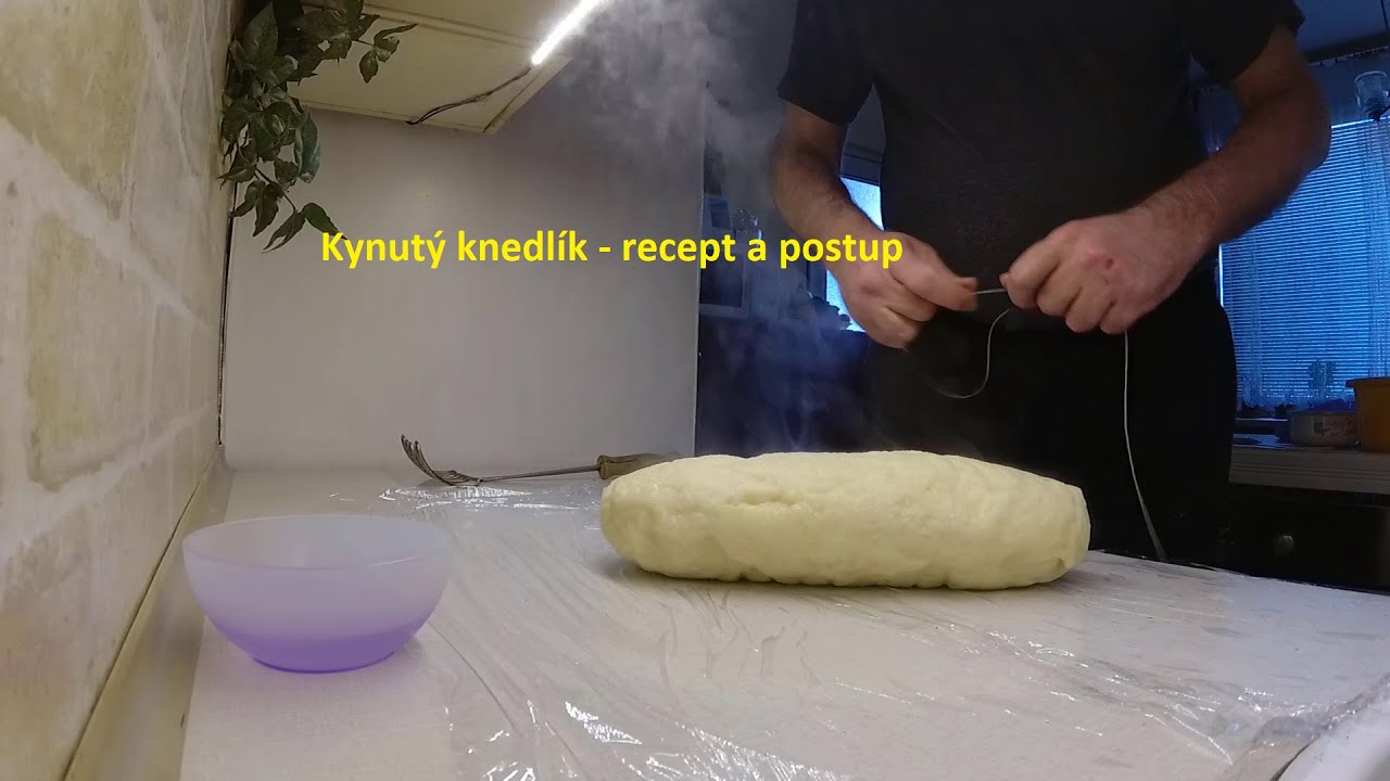 Kynutý knedlík - recept a postup