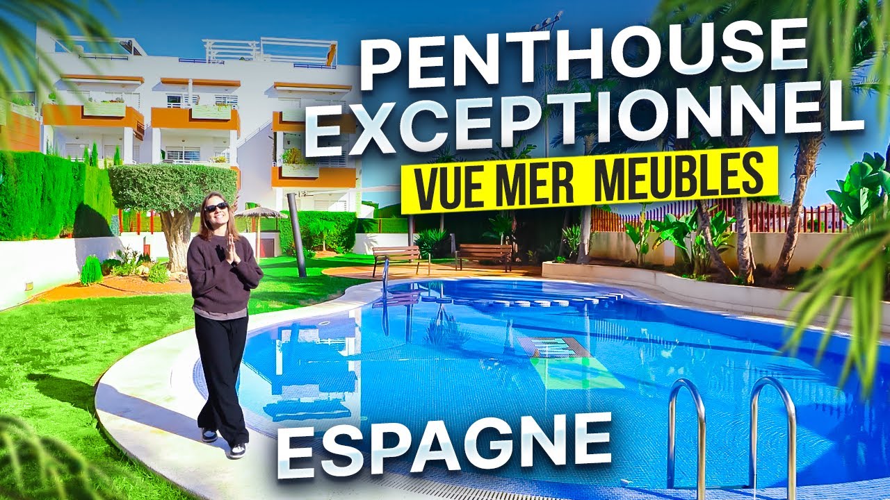 Penthouse duplex sur la Costa Blanca ☀️ | 2 chambres, terrasse et parking