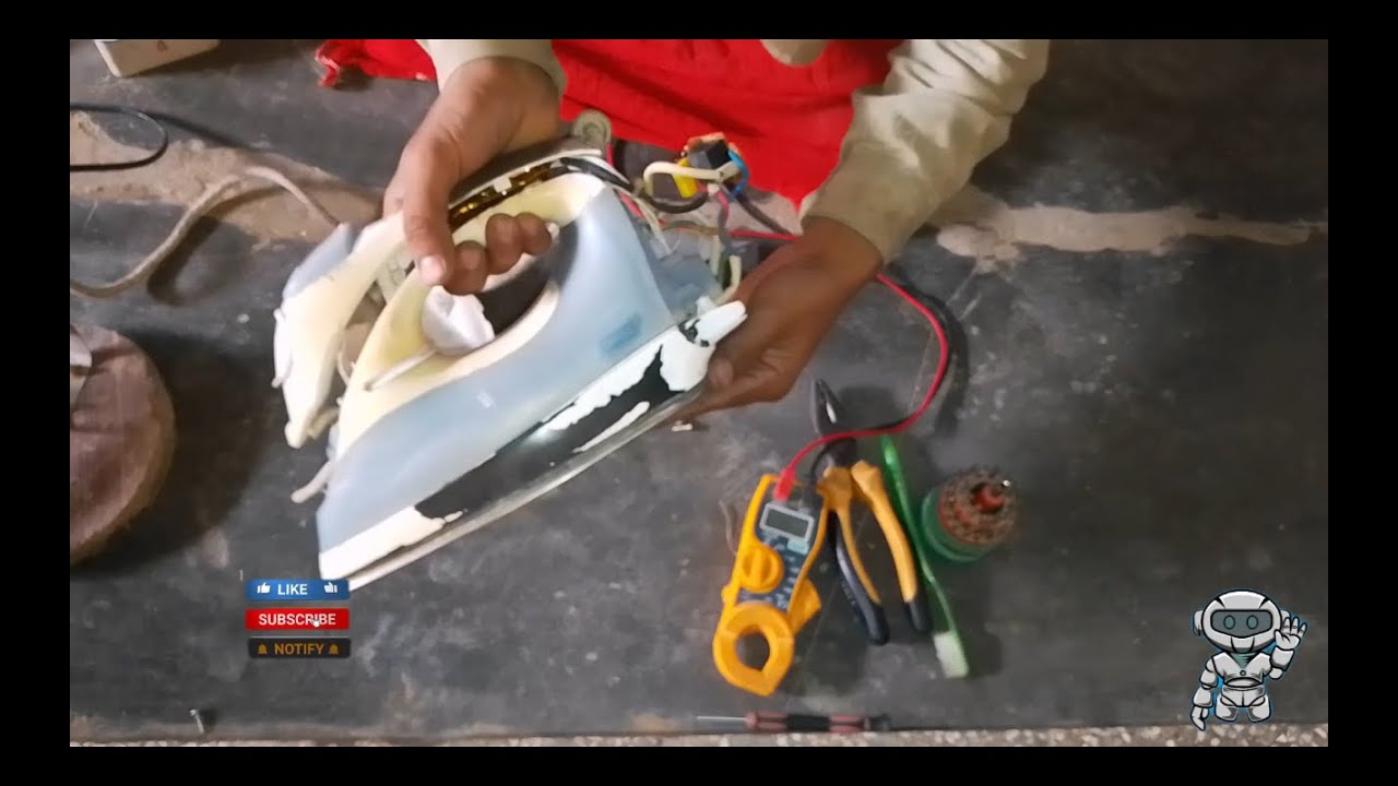 QUIGG  iron repairing 2000 watt electronic iron repair
