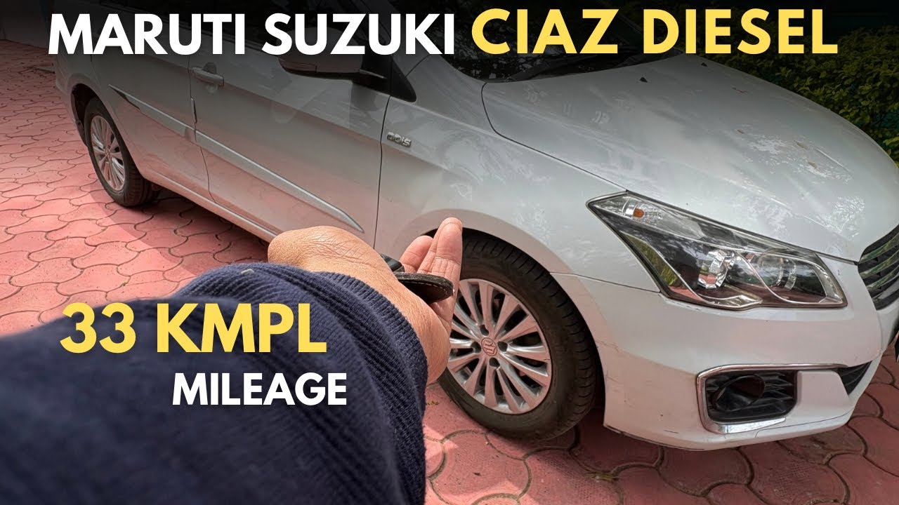 MARUTI SUZUKI CIAZ DIESEL HAS THIS MILEAGE 😱