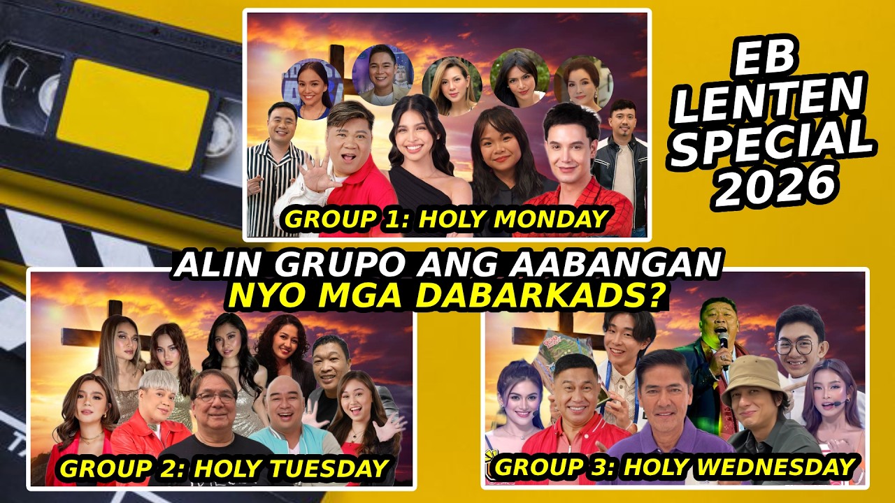 Alin Sa Mga Grupo Ngayon Sa Eat Bulaga Lenten Special 2026 Ang Aabangan Nyo Mga Dabarkads? | TVJ |AC