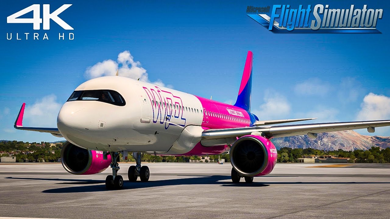 4K | Landing Corfu Greece 🇬🇷 | Xbox series X | MSFS2020
