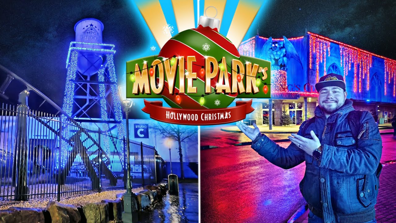 MOVIE PARK Christmas Vlog Dezember 2023 - ERSTER BESUCH ALS NORMALER GAST | Movie Park Germany