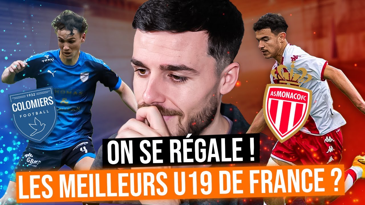 ANALYSE MATCH U19 NATIONAUX : US COLOMIERS vs AS MONACO (Le MEILLEUR MATCH Que J'ai Vu !)