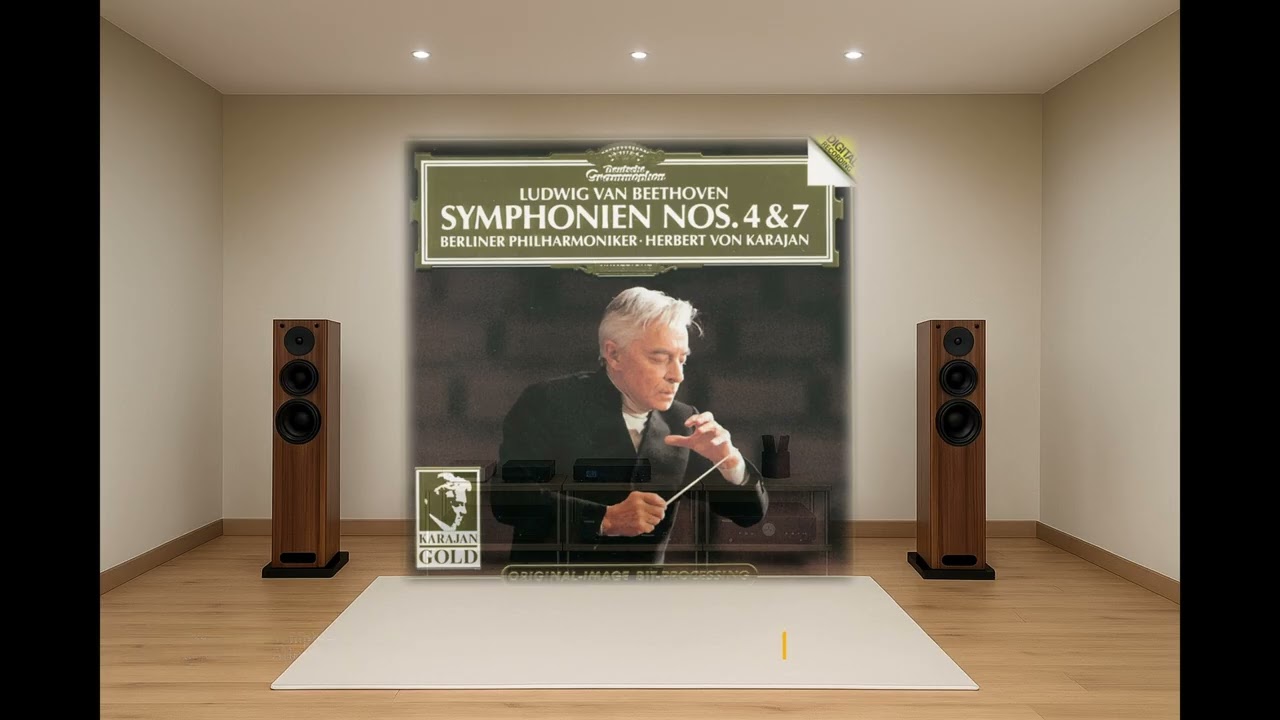 [4K] 카라얀이 그려내는 영웅과 운명의 사이 / Beethoven Symphony No.4 in B flat Major, Op.60