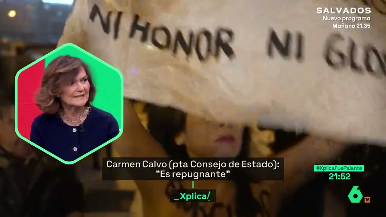 Carmen Calvo, sobre la agresi&oacute;n a activistas de Femen: 