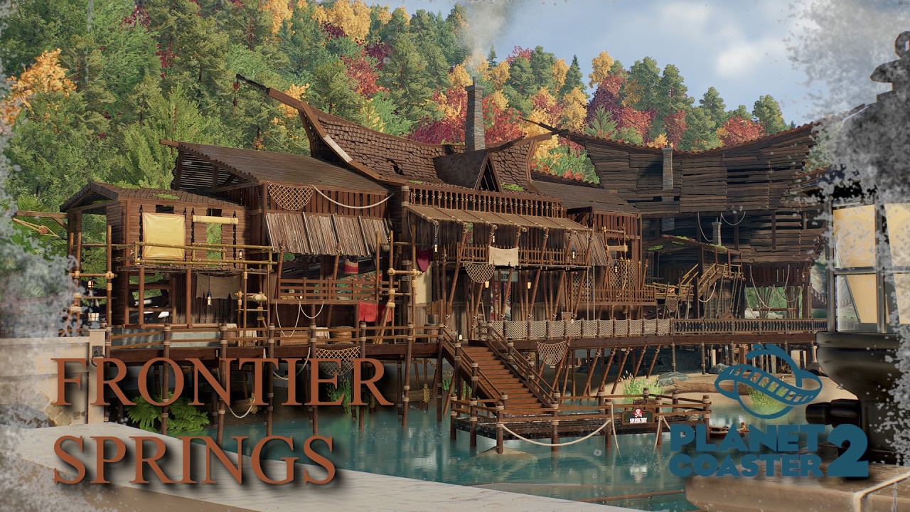 My Pirate Area in Planet Coaster 2! | Frontier Springs Ep. 14 |