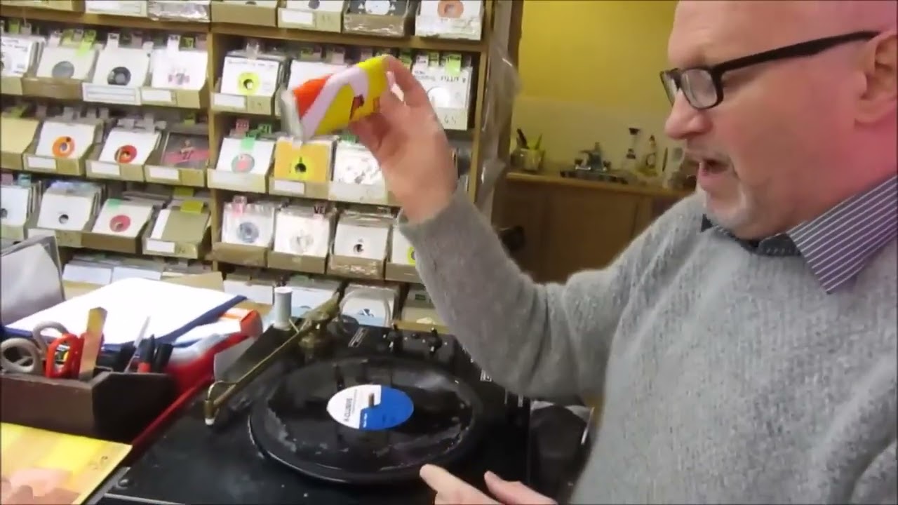 Cleaning Vinyl Records   with Manship  -   www raresoulman co uk