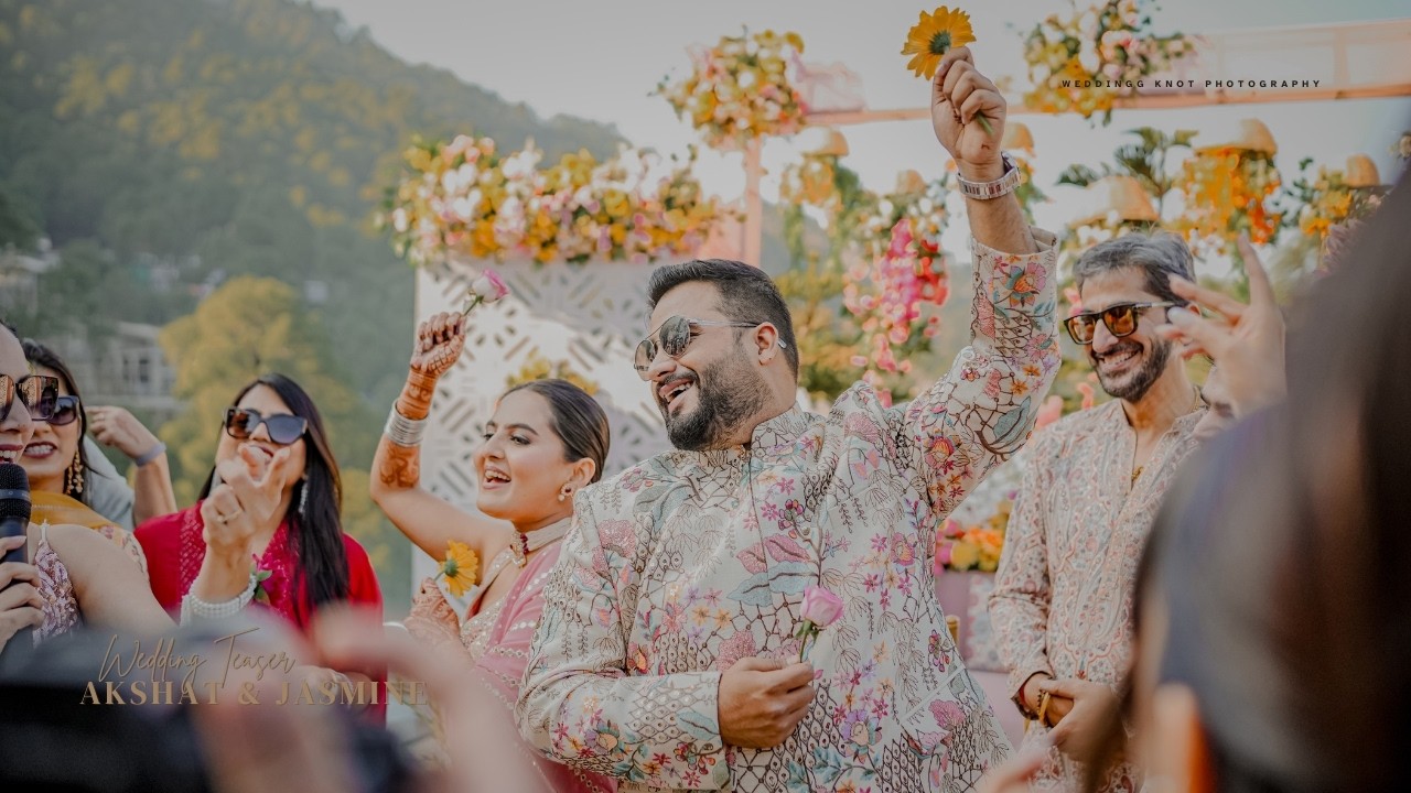 Luxury Destination Wedding Teaser | Akshat & Jasmine | Kasauli | Cinematic Wedding Film