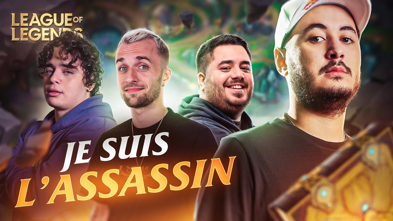 JE SUIS L'ASSASSIN ! (LoL ft. Squeezie, Kameto, Doigby & Wao)
