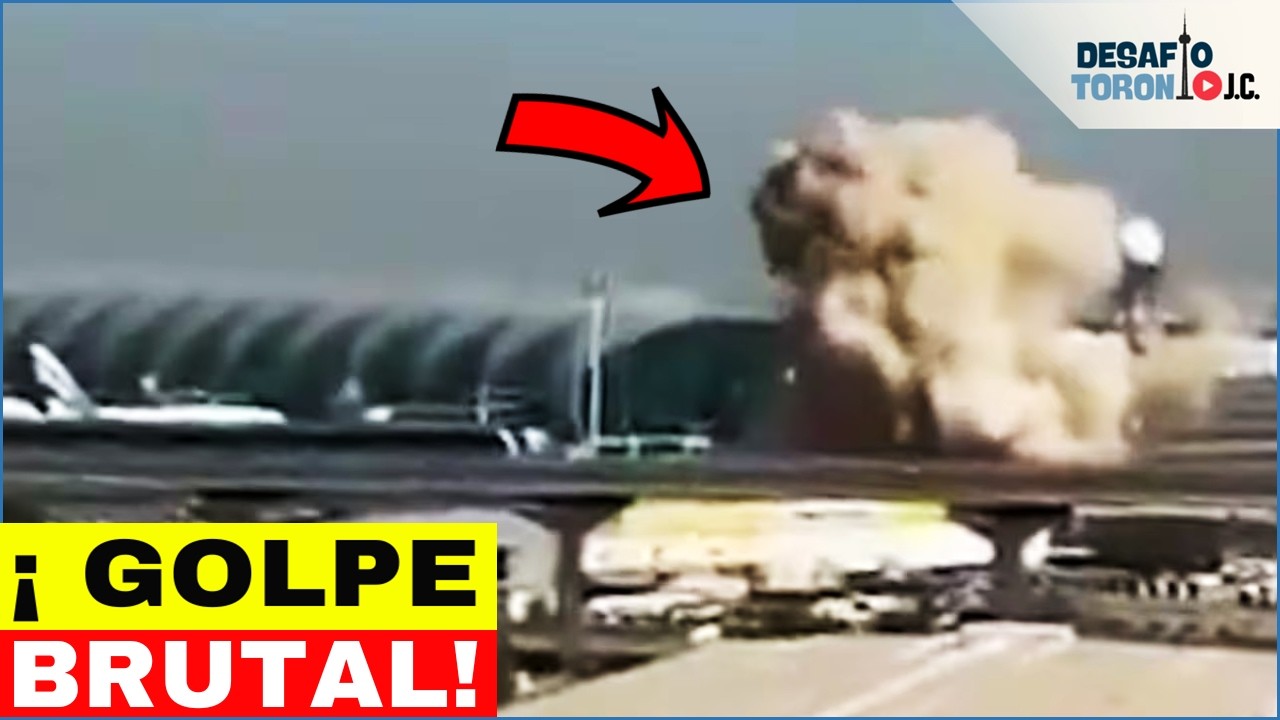 ¡INFIERNO EN TEL AVIV! Irán DESTROZA el Aeropuerto ISRAEL Ben Gurión | DesafioTorontoJC