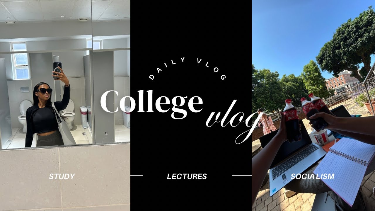 A DAY IN MY LIFE { study session + lecture +campus errands} #fypage #vlog #viralvideo #trending ❤️