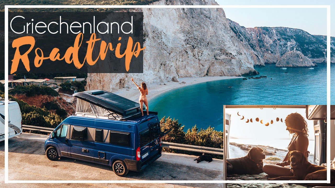 Lafkada Roadtrip | Vanlife mit Hund | Foxred + Chocolate Labrador  | KaroLovesMilka