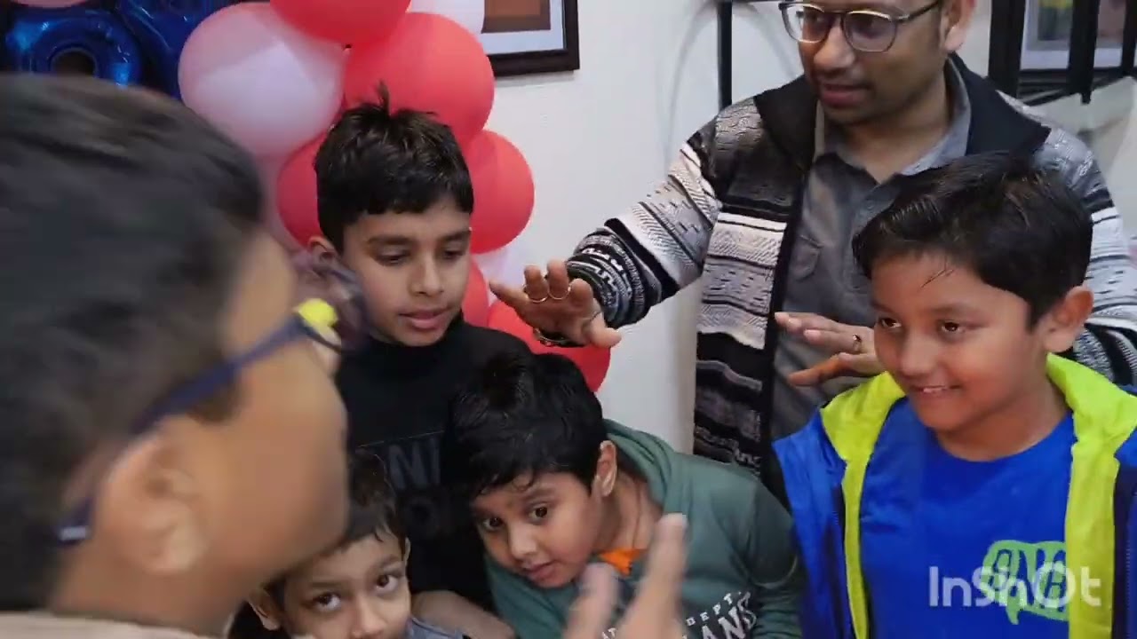 বড় ছেলের জন্মদিনের ব্লগ