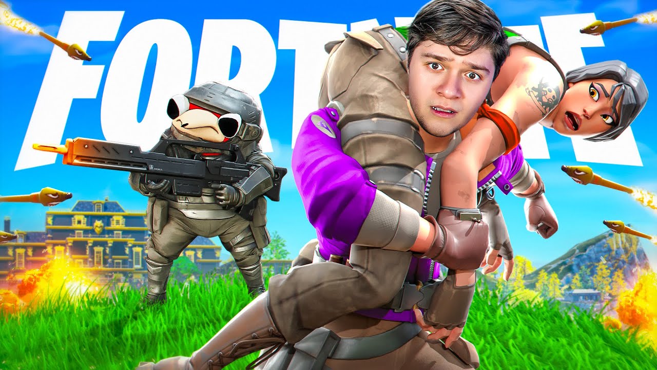 Jugu&eacute; con Zilverk y Feezius FORTNITE 😈