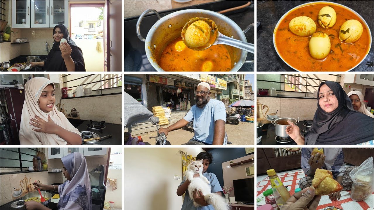 🙏🥚 ನಮ್ಮ ಸಬ್ಸ್ಕ್ರೈಬರ್ ಕೇಳಿದ ಎಗ್ ಕರಿ ರೆಸಿಪಿ | Egg Curry Recipe 😍 | Zaara Recipe Vlogs 