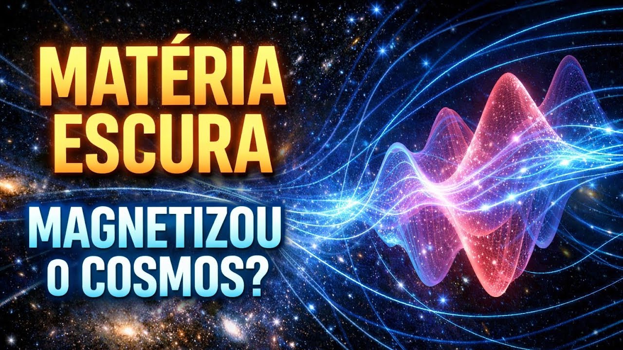 MATÉRIA ESCURA PODE TER MAGNETIZADO O UNIVERSO