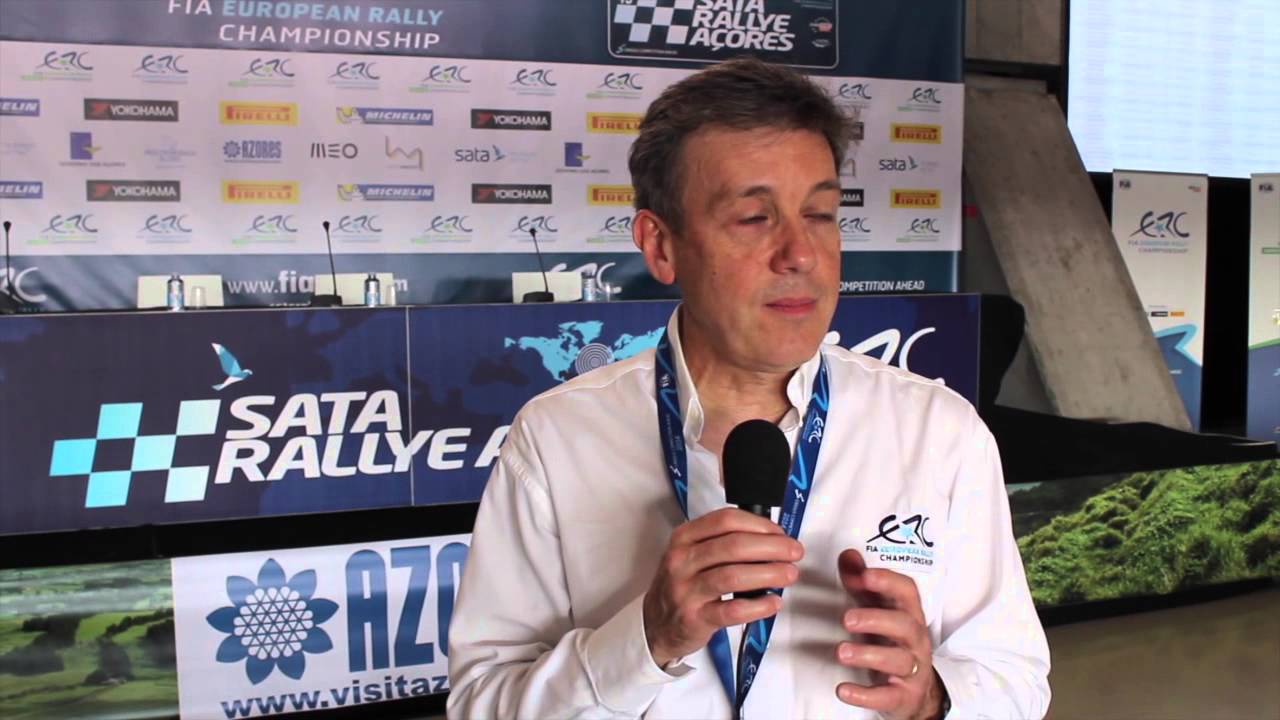 Gilbert Roy, Eurosport Events, at ERC Rallye Azores