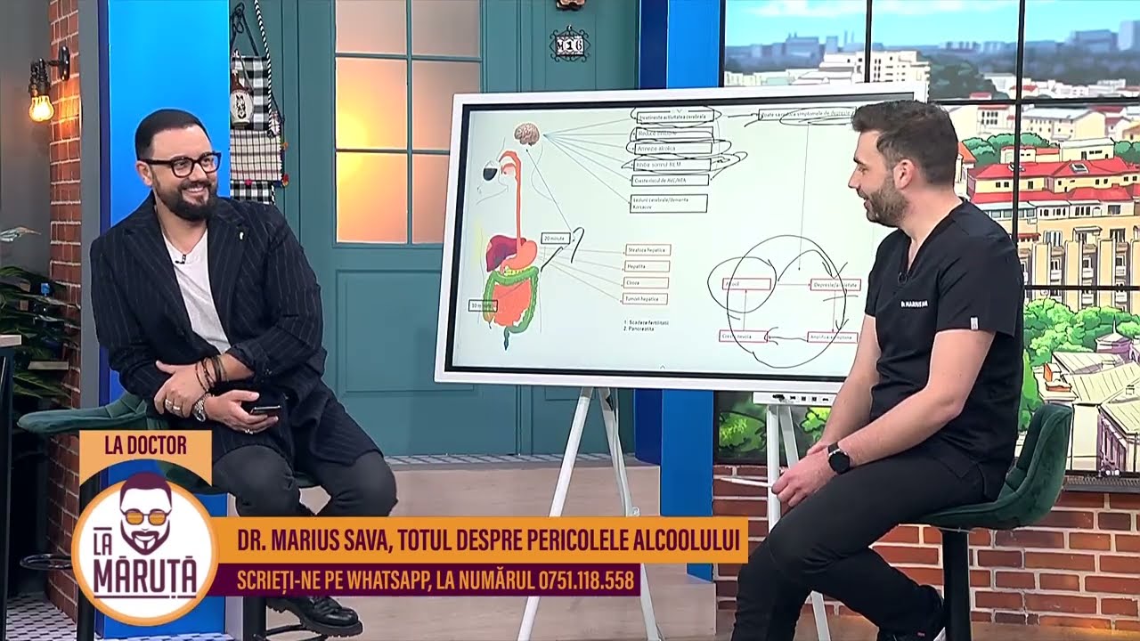 Dr. Marius Sava, totul despre pericolele alcoolului