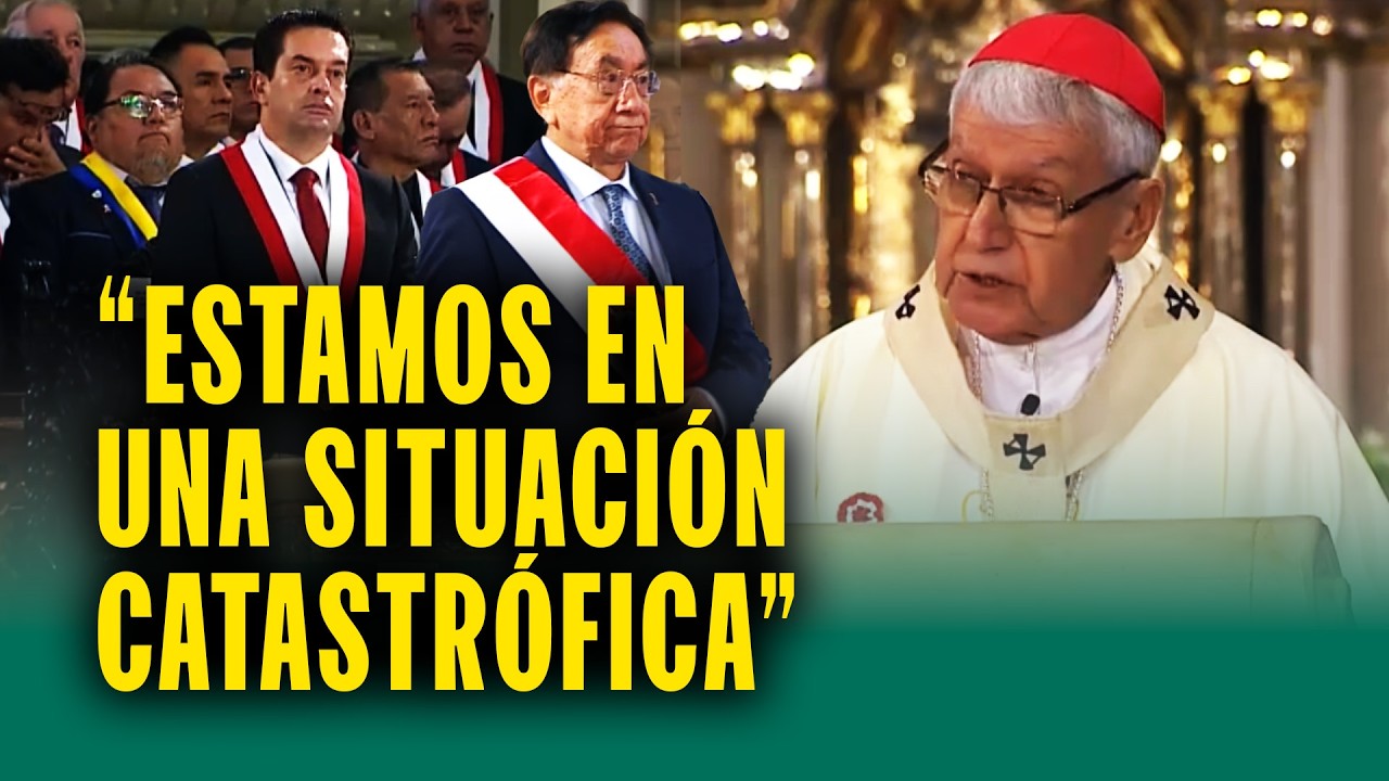 Cardenal Castillo sobre Per&uacute; en Misa y Te Deum: 