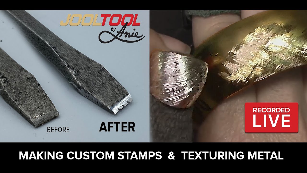 Texturing and Making Stamps on the JOOLTOOL - LIVE with Anie