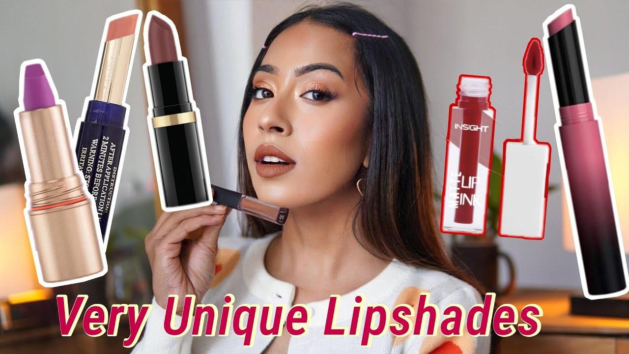 Have you tried these Unique Lipshades ??  Standout Lipsticks for all Skintones