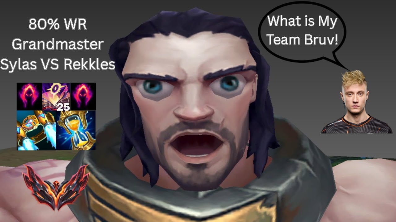 Rank 1 Sylas - 80% WR GrandMaster Sylas Vs Rekkles - Going For Challanger
