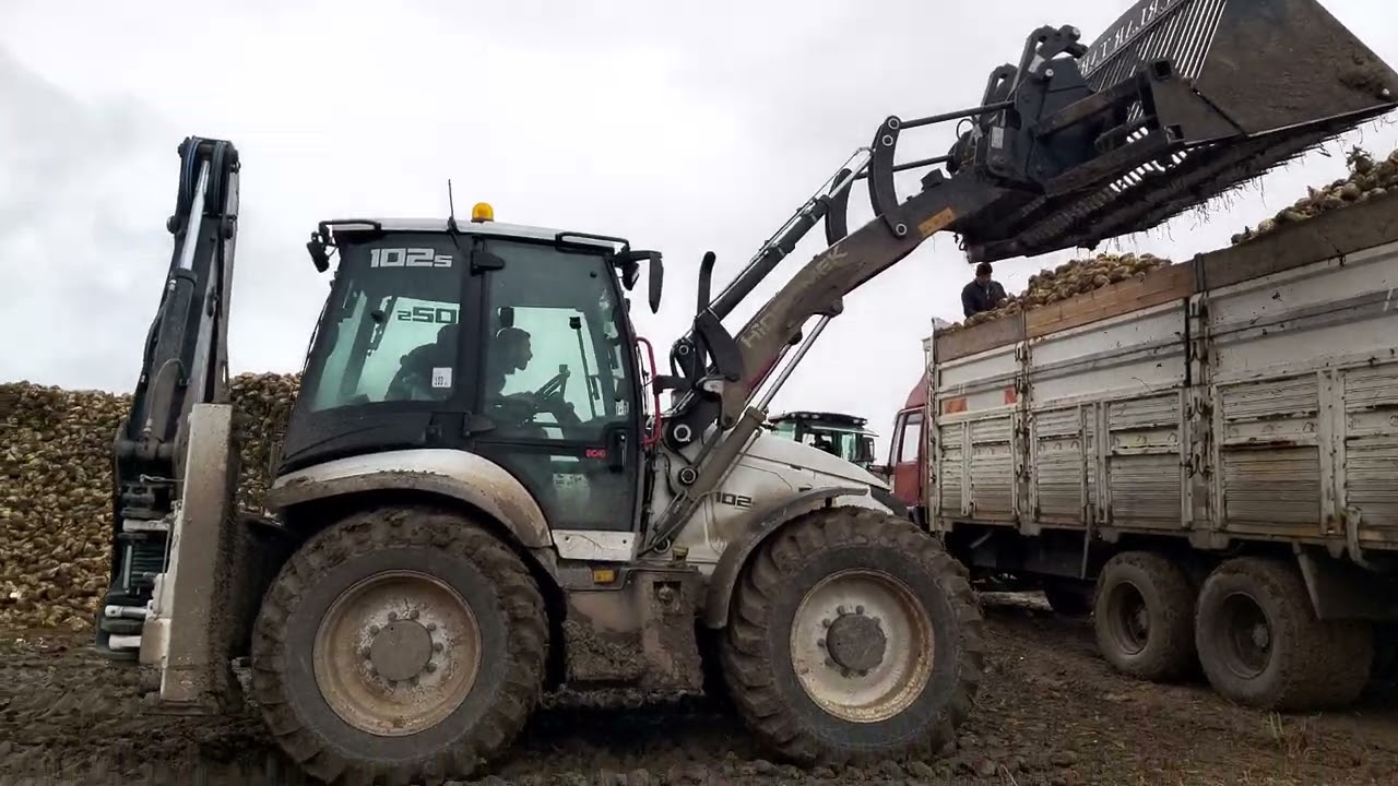 Yağıştan Sonra Pancar Yüklüyoruz Heryer Çamur Hidromek 102S K4 A5 Bekoloder