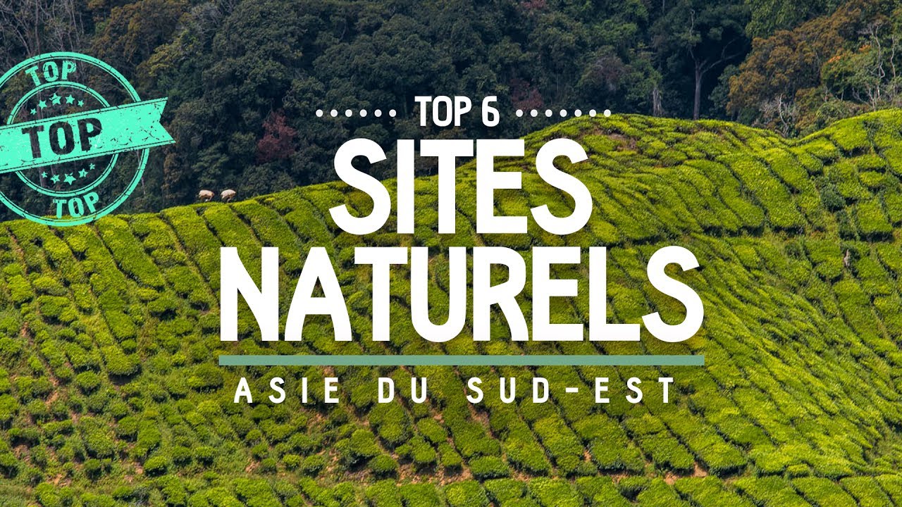 TOP 6 sites naturels  |  voyage en ASIE DU SUD EST  | Parcs, r&eacute;serves, lacs....