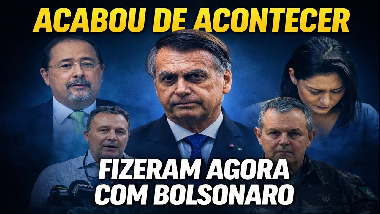 ACABOU DE ACONTECER - OLHA O QUE FIZERAM COM BOLSONARO