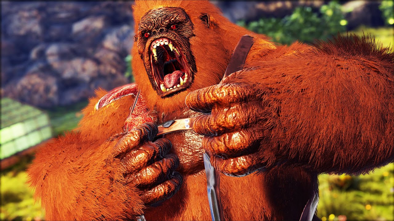 Приручение мегапитека для получения яиц боссов | ARK Survival Primal Fear с модификациями | Эпизо...